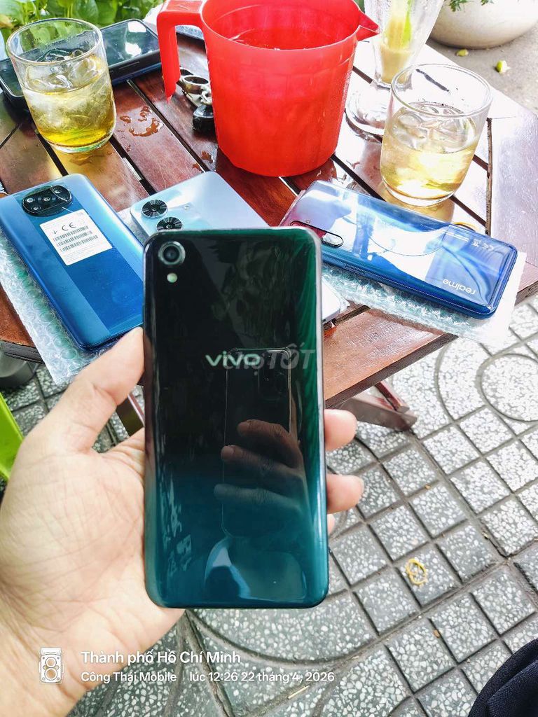 Vivo Y1s 32GB Xanh đen. Mua bán Điện thoại tại Quận Bình Tân Tp Hồ Chí Minh được đăng bởi Công Thái hình 1