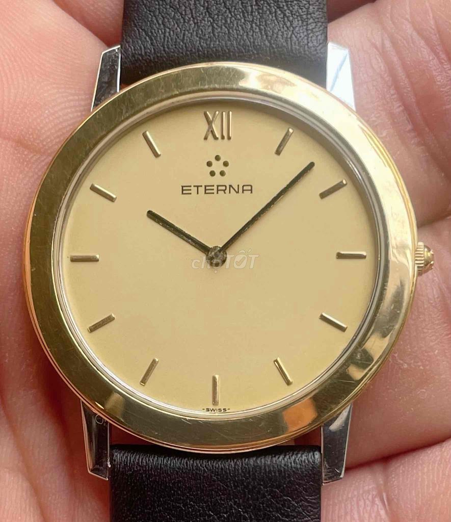 Đồng hồ ETERNA 1856 Quartz chính hãng Thuỵ Sĩ.