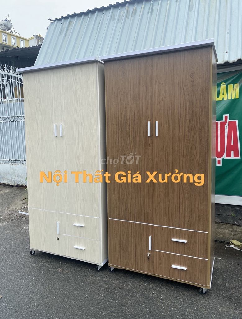 Tủ nhựa 2 cánh - đựng đồ giá xưởng - mới. Mua bán Tủ, kệ gia đình tại Thành phố Thủ Đức Tp Hồ Chí Minh được đăng bởi Nội Thất Giá Xưởng  hình 1