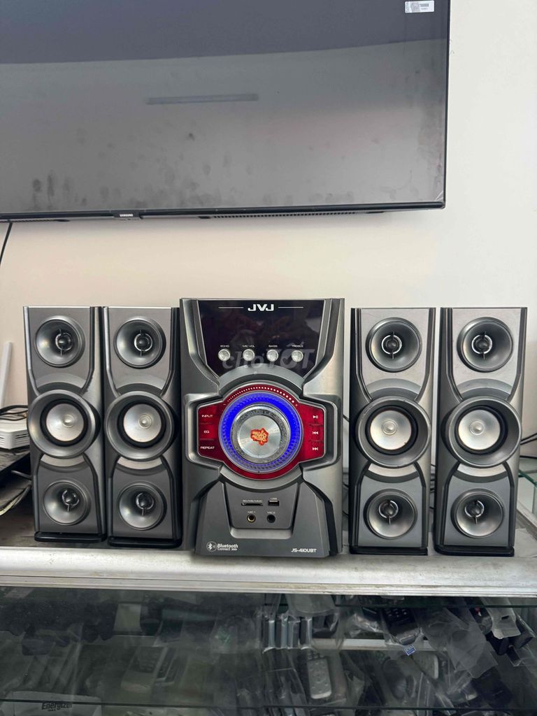 Loa Bluetooth JVJ JS-410UBT Xám. Mua bán Tivi, Âm thanh tại Thành phố Vũng Tàu Bà Rịa - Vũng Tàu được đăng bởi Đồ Điện Tử Gia Đình Vũng Tàu hình 1