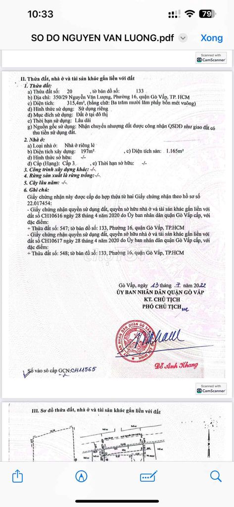 20 , t ờ b ả n đồ số : 133 b) Địa ch ỉ : 350/29 Nguyên Vă n Lượng, Ph. Mua bán văn phòng, mặt bằng kinh doanh tại Quận Gò Vấp Tp Hồ Chí Minh được đăng bởi Caro Ngọc Hoàn hình 3