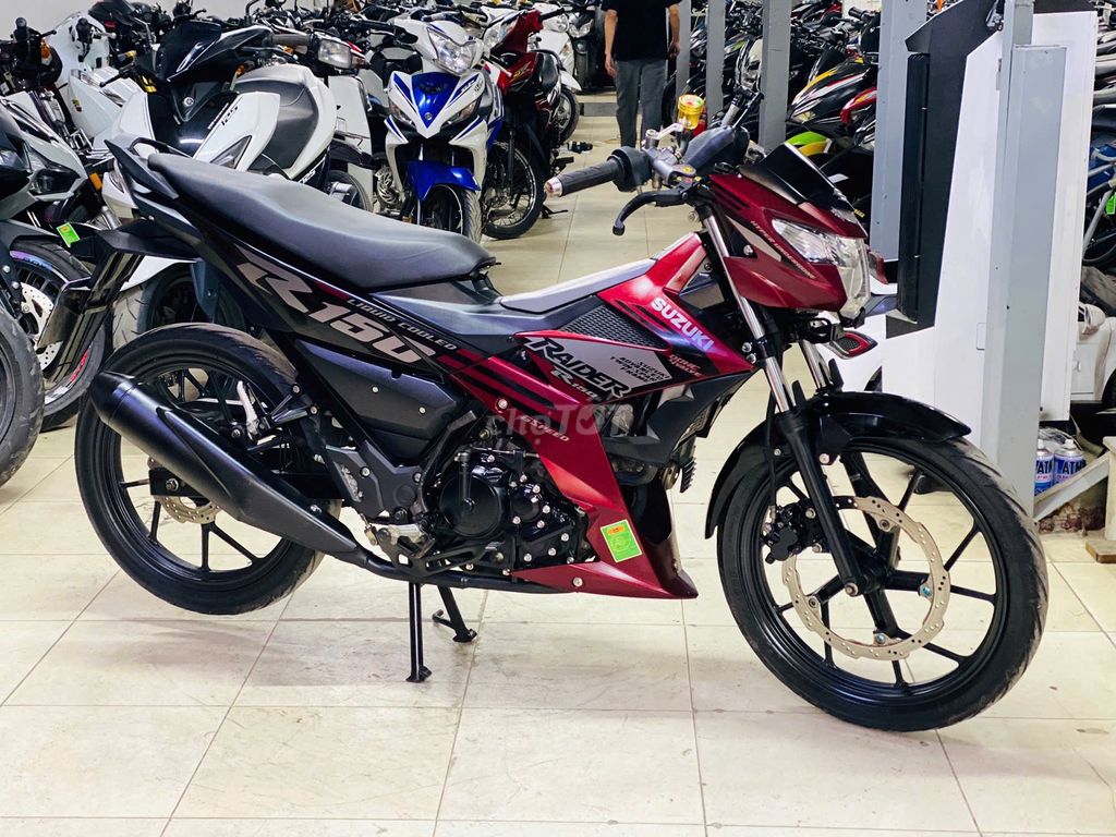 XE MÁY THỊNH PHÁT - RAIDER 150 ĐỎ MẬN ĐẸP ZIN CHẤT. Mua bán Xe máy tại Quận Bắc Từ Liêm Hà Nội được đăng bởi XE MÁY THỊNH PHÁT XE LƯỚT GIÁ RẺ hình 3