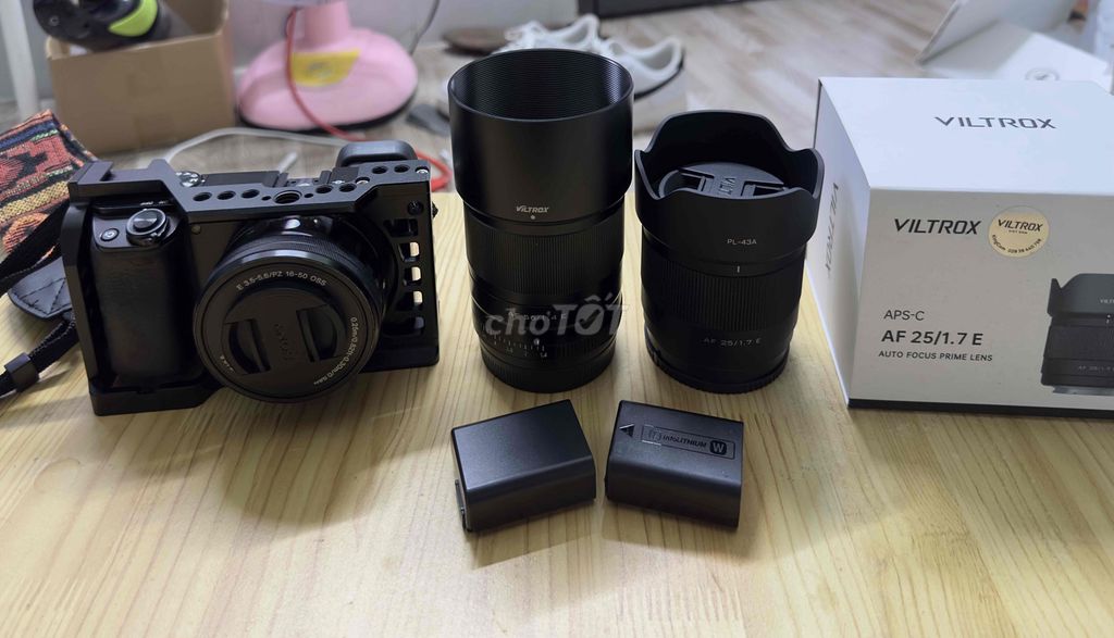 Máy ảnh Sony A6000 Đen kèm lens Viltrox. Mua bán Máy ảnh, Máy quay tại Huyện Hóc Môn Tp Hồ Chí Minh được đăng bởi Ngoc Chung Nguyen hình 1