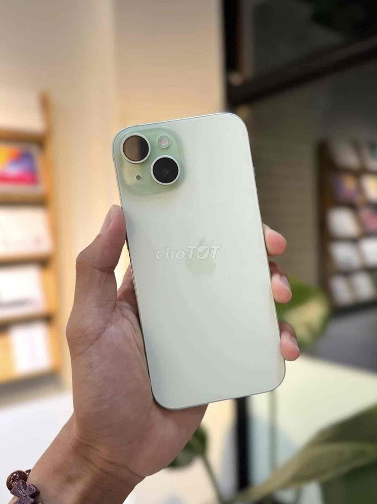 Apple iPhone 15 128GB Xanh lá Quốc Tế Mỹ Zin 99%. Mua bán Điện thoại tại Quận 8 Tp Hồ Chí Minh được đăng bởi CA REM BÁN TÁO hình 1