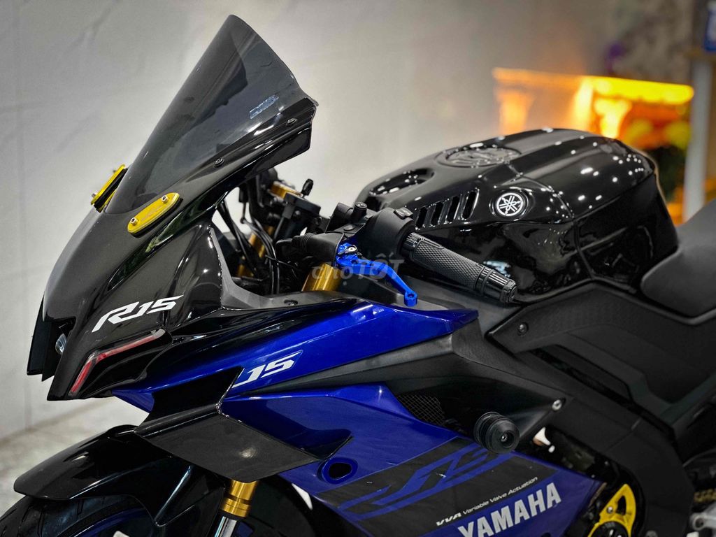 Yamaha R15 V3 Up Full R7 - Full Đồ Chơi New 100%. Mua bán Xe máy tại Quận Thanh Khê Đà Nẵng được đăng bởi Xe Máy Đức Vũ 658 Trần Cao Vân hình 3