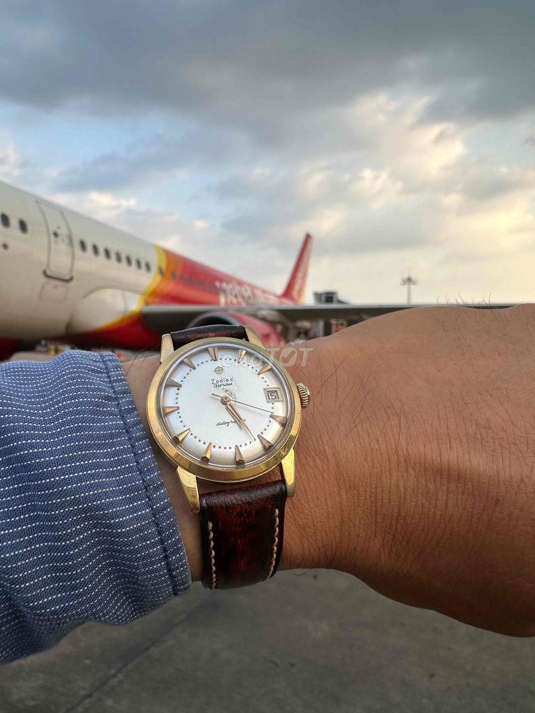 Vintage Zodiac automatic 35 mm. Mua bán Đồng hồ tại Quận Bình Tân Tp Hồ Chí Minh được đăng bởi Vintage Watch hình 1