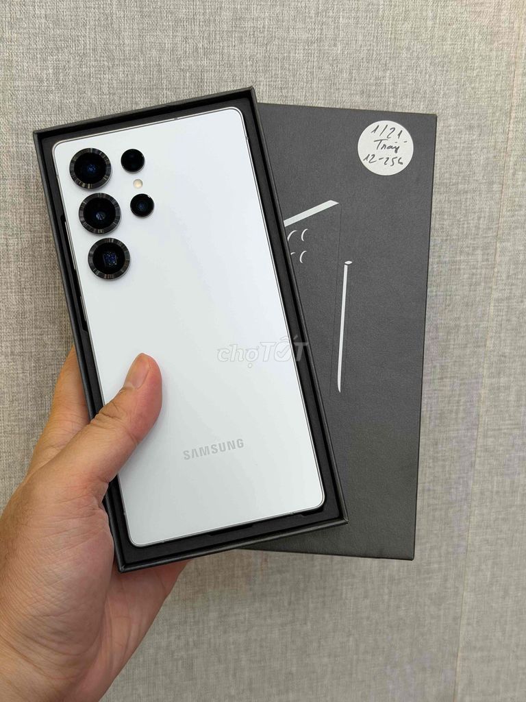 S25 Ultra 5G 256GB Trắng 12/256GB BH 1/2027 TGDĐ. Mua bán Điện thoại tại Quận Ninh Kiều Cần Thơ được đăng bởi Quý Mobile Cần thơ hình 1