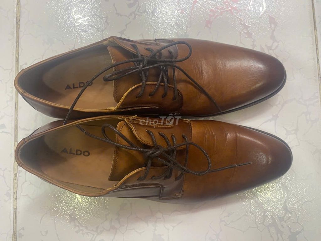 Giày tây Aldo Nam Da Nâu Size 41. Mua bán Giày dép tại Quận 12 Tp Hồ Chí Minh được đăng bởi tieu mi hình 1