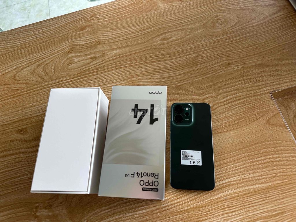 Oppo Reno 14F 5G 256GB Xanh lá. Mua bán Điện thoại tại Thành phố Biên Hòa Đồng Nai được đăng bởi Long Hưng hình 1