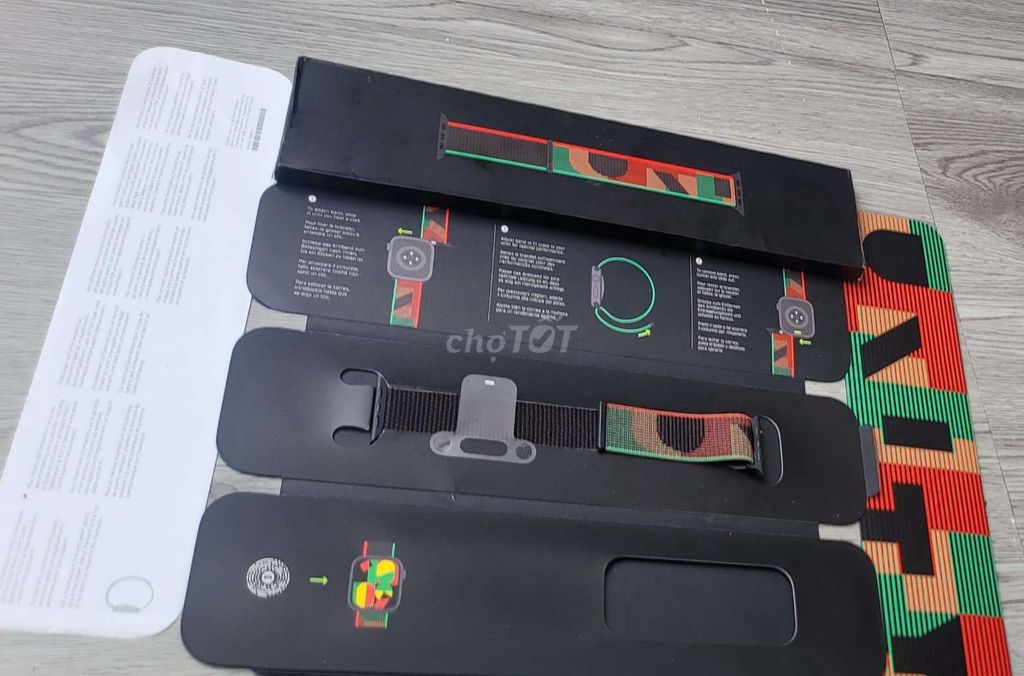 Dây đeo Apple Sport Loop Vải 45mm. Mua bán Thiết bị đeo thông minh tại Quận Tân Phú Tp Hồ Chí Minh được đăng bởi Nguyễn Thanh Thùy hình 1