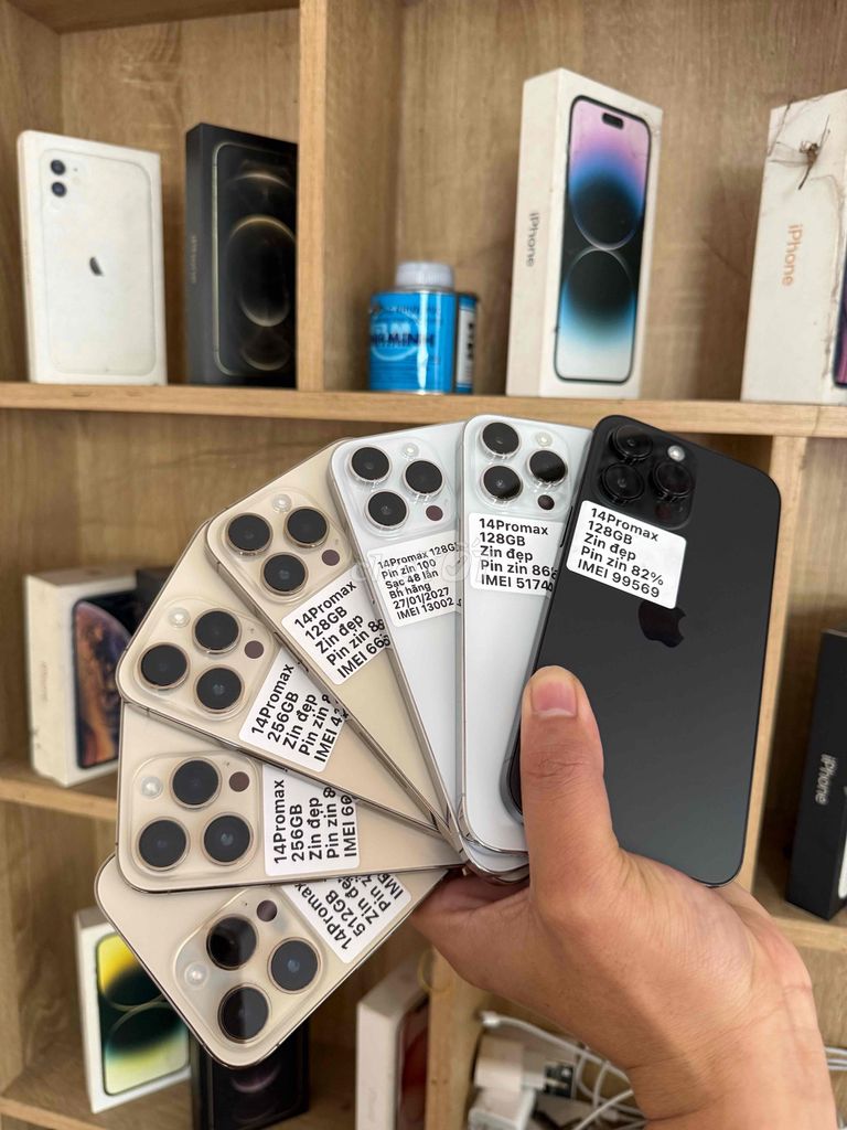 iPhone 14 Pro Max 128GB Đen. Mua bán Điện thoại tại Quận Cẩm Lệ Đà Nẵng được đăng bởi HOÀNG SỸ APPLE hình 1