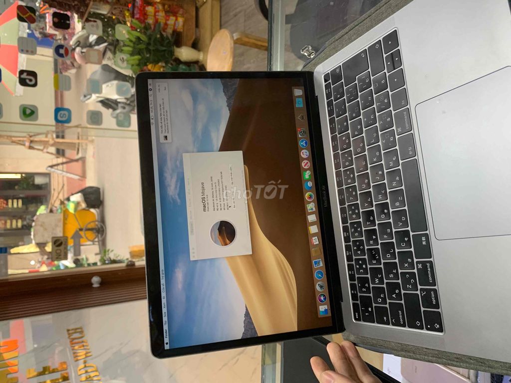 macbook air 2019 i5 ram 8/128g zin all