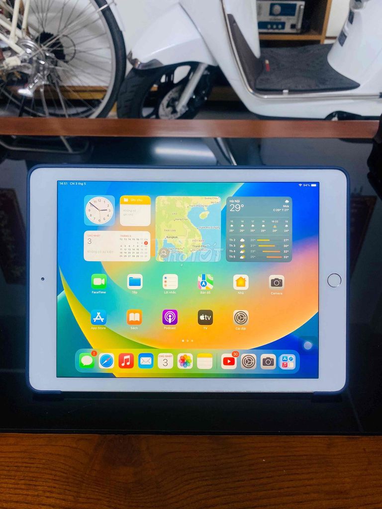 iPad Gen 5 128GB, zin, sạch icl, full cn. Mua bán Máy tính bảng tại Quận Tân Bình Tp Hồ Chí Minh được đăng bởi ANH ĐỨC Store hình 1