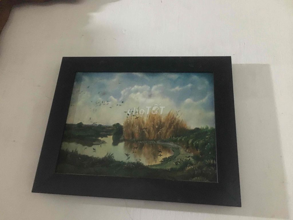 2 bức Tranh vẽ 35 x 45 cm