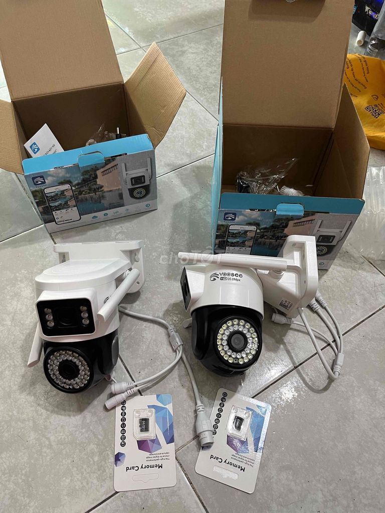 Camera Yoosee 2 mắt. Mua bán Máy ảnh, Máy quay tại Quận Tân Phú Tp Hồ Chí Minh được đăng bởi Camera Pin Thẻ Nhớ hình 1
