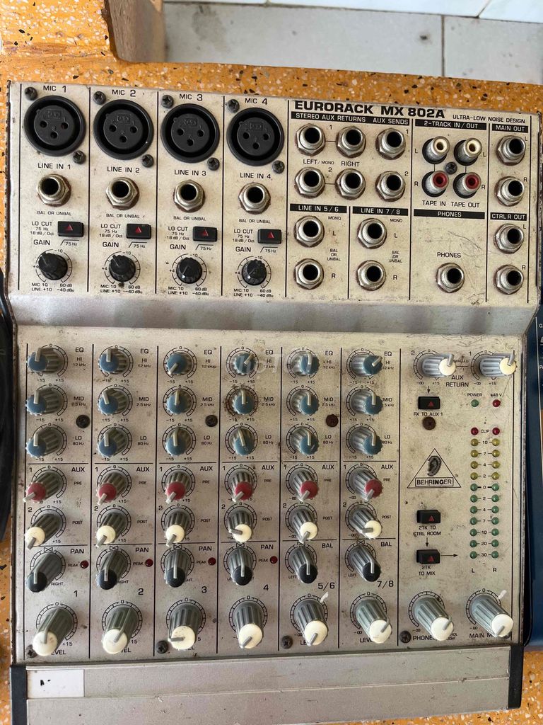 Mixer Behringer MX802. Mua bán Tivi, Âm thanh tại Thị xã Gò Công Tiền Giang được đăng bởi Phuc hình 1