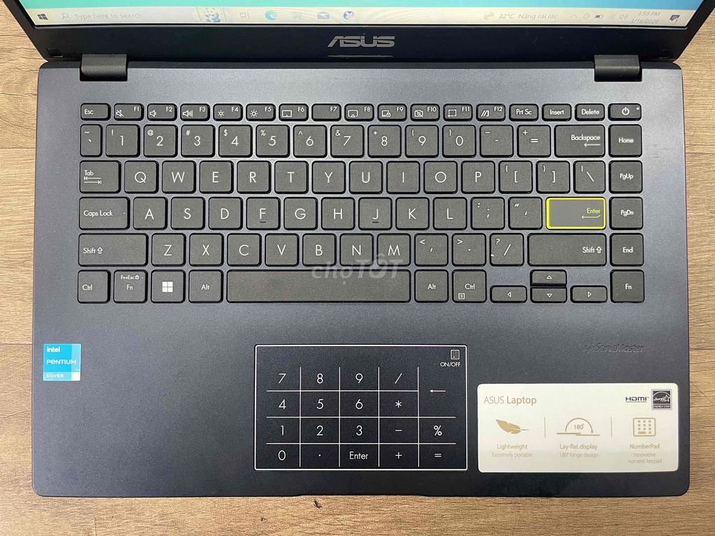 Asus Vivobook E410KA N6000 4GB/64GB 99%. Mua bán Laptop tại Quận 3 Tp Hồ Chí Minh được đăng bởi Phú An hình 1