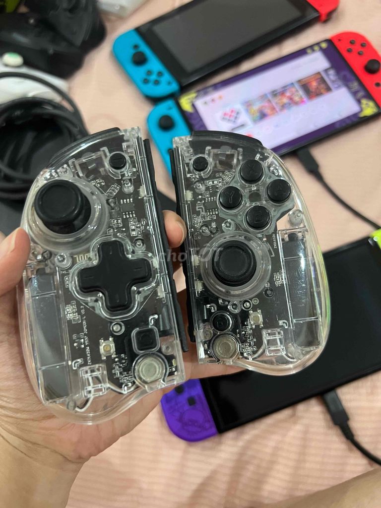 Tay cầm IINE Trong suốt Nintendo Switch. Mua bán Thiết bị chơi game tại Thành phố Buôn Ma Thuột Đắk Lắk được đăng bởi nhím nguyễn hình 1