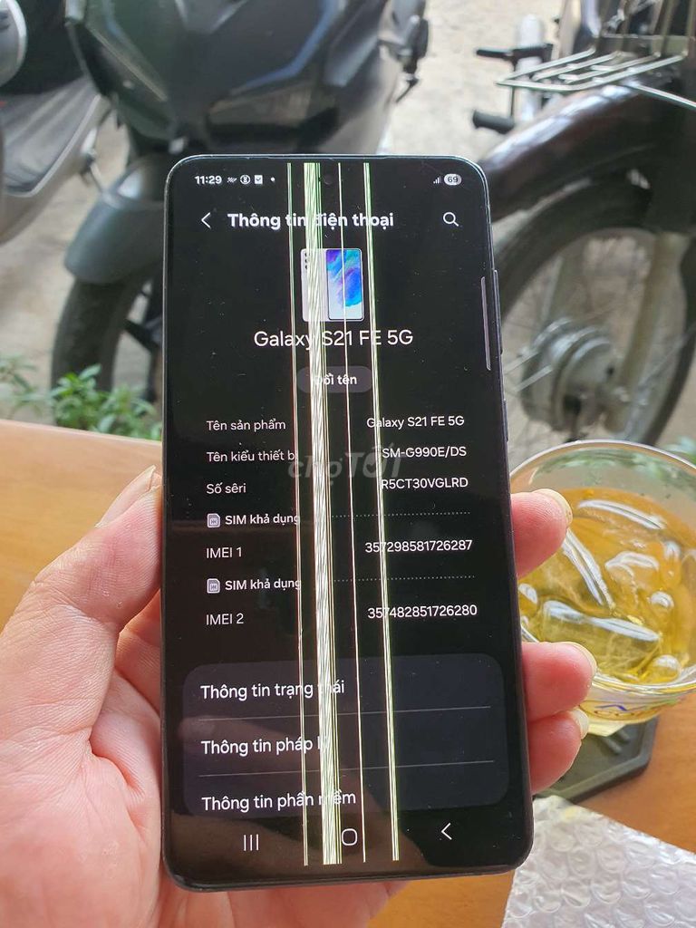 Samsung Galaxy S21 FE 5G 128GB Đen. Mua bán Điện thoại tại Quận Bình Tân Tp Hồ Chí Minh được đăng bởi nam hình 1