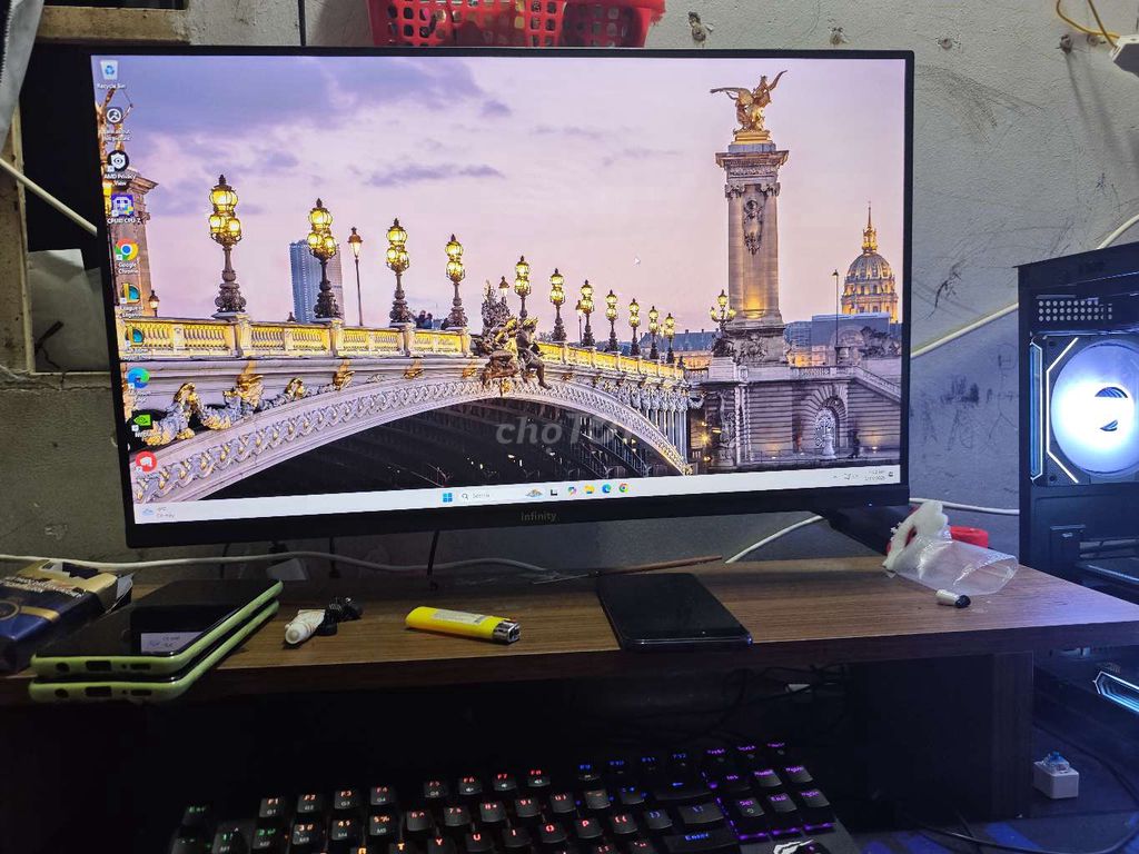 Bộ Pc Ryze 7 5700 /1660 super^Màn 180hz