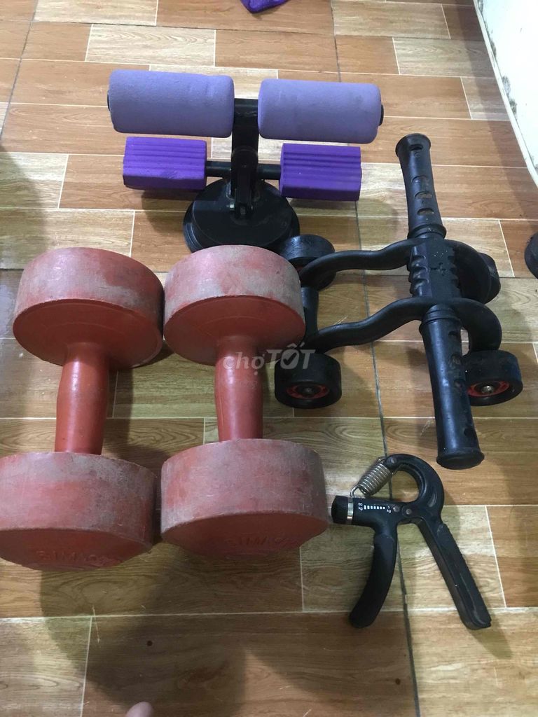 bộ dụng cụ tập gym. Mua bán Đồ thể thao, Dã ngoại tại Huyện Tân Phước Tiền Giang được đăng bởi Đồ Nhà Không Dùng hình 1