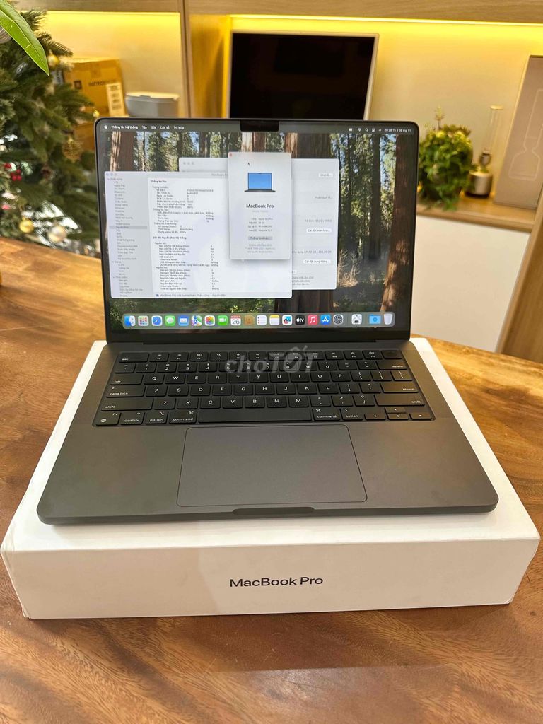 MacBook Pro 14” M3 Pro 18/512GB SA Black Fullbox