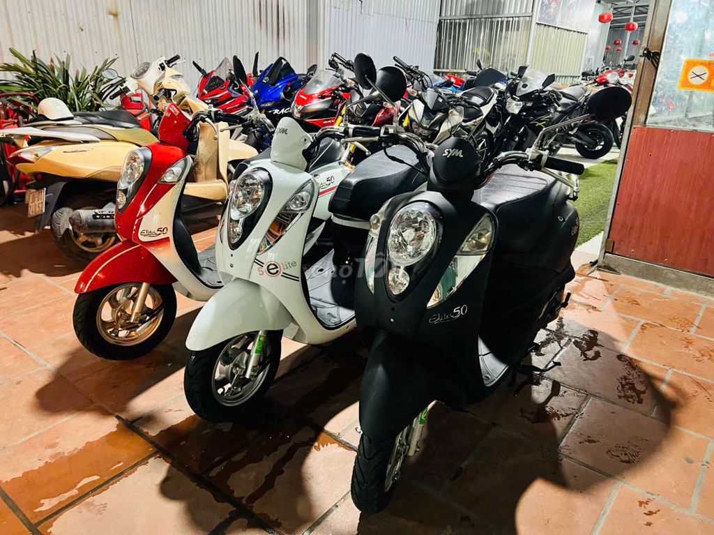 XE MÁY PHÚ THỊNH -SYM ELITTE 50 - HỖTRỢTRẢGÓP. Mua bán Xe máy tại Quận Nam Từ Liêm Hà Nội được đăng bởi TRẦN VĂN PHÚ hình 2