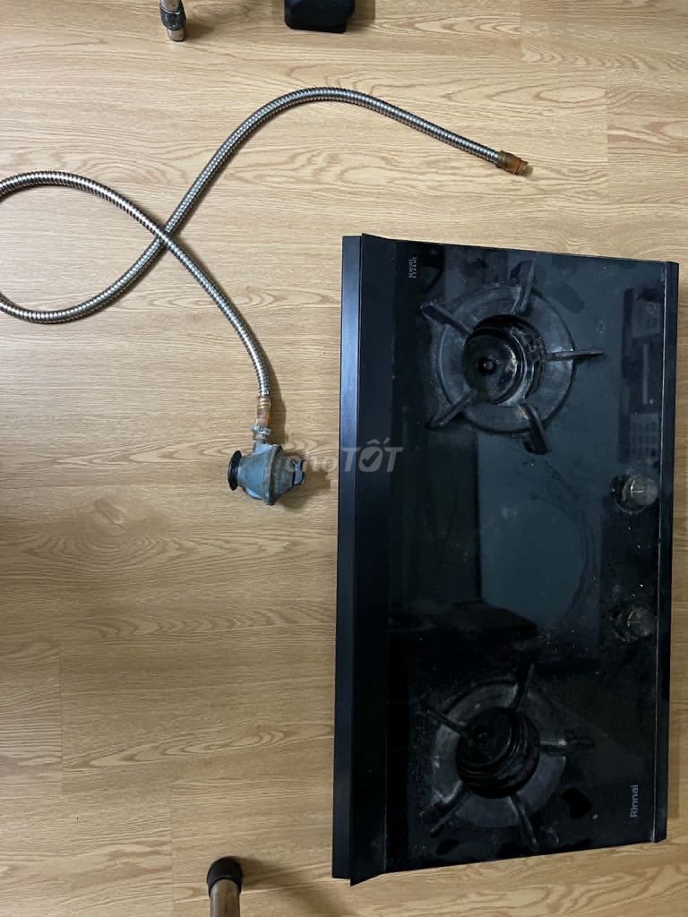 Bếp gas âm Rinnai Nhật Bản Đen. Mua bán Bếp, lò, đồ điện nhà bếp tại Quận 10 Tp Hồ Chí Minh được đăng bởi Không Có Ai hình 1