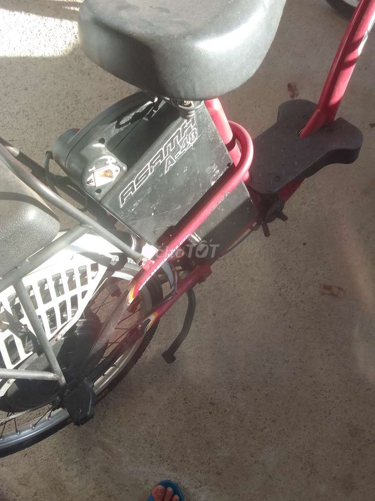 Xe đạp điện Asama A-48 Đỏ. Mua bán Xe điện tại Huyện Yên Định Thanh Hóa được đăng bởi Thư Lê hình 2