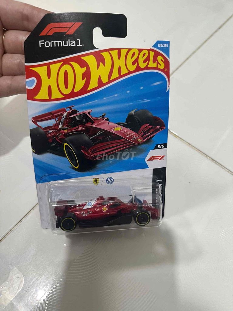 Xe mô hình Hot Wheels Formula 1 Ferrari Đỏ