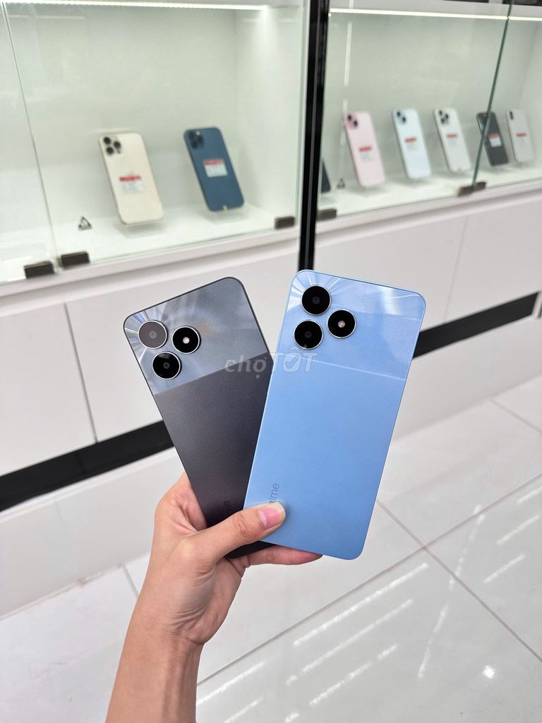 Realme Note 50 128GB Xám & Xanh. Mua bán Điện thoại tại Quận Ninh Kiều Cần Thơ được đăng bởi Greenskytech hình 1