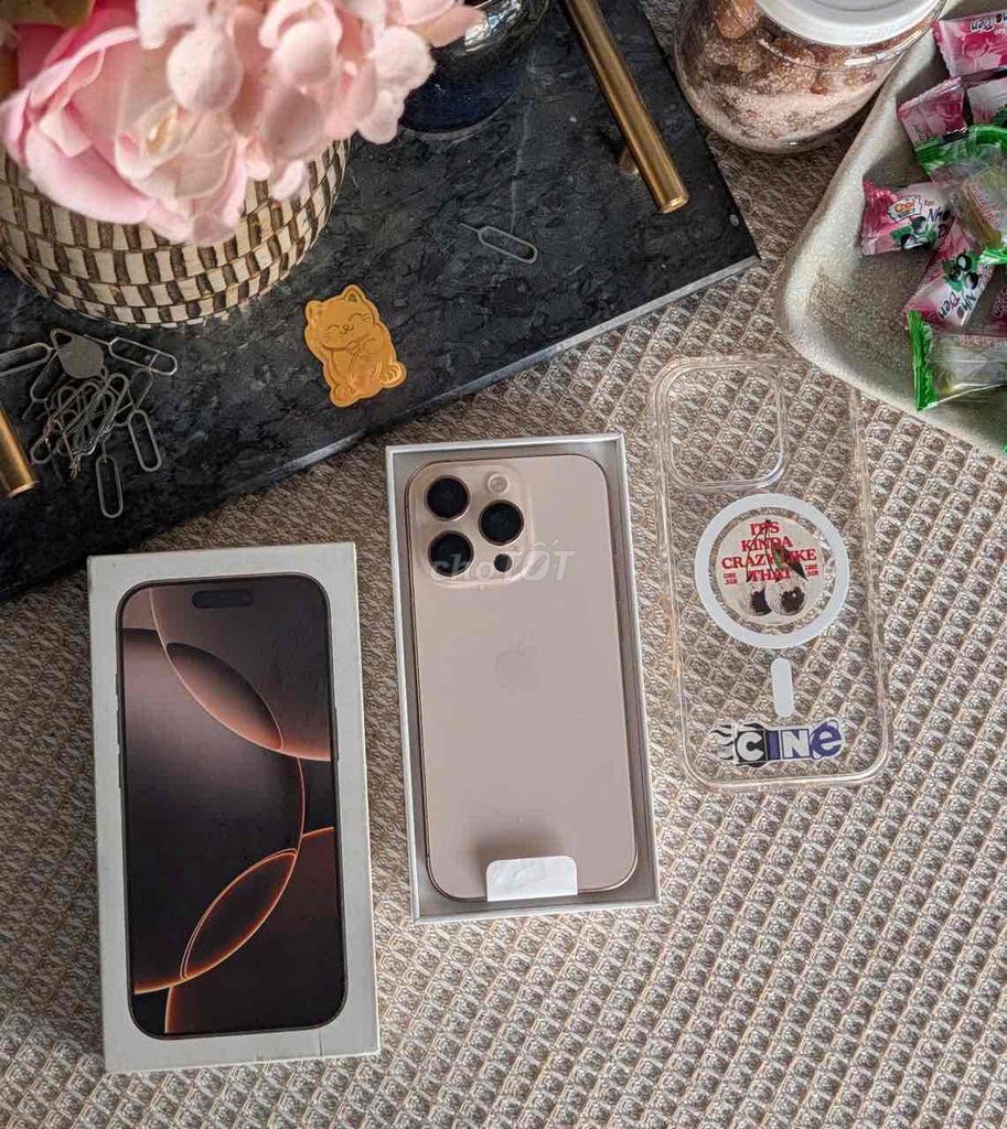 16 Pro 128G Desert LL/A 99%. Pin 98%. Full box !. Mua bán Điện thoại tại Thành phố Thủ Đức Tp Hồ Chí Minh được đăng bởi Phạm Thái Mobile hình 1