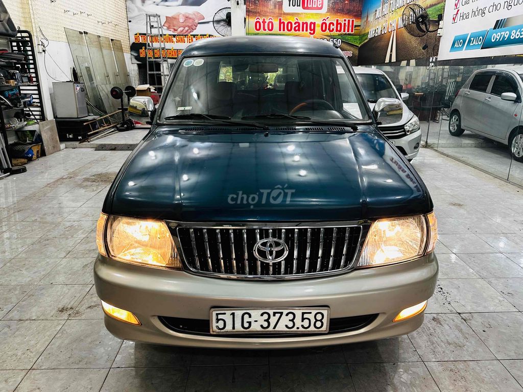 Toyota Zace 2000 GL ngay chủ bao sài , quay đầu