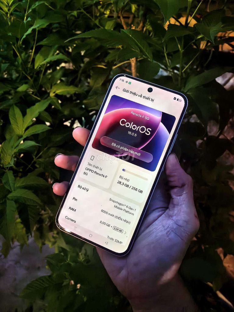 Oppo Reno 14F 5G 8GB/256GB Tím nhạt. Mua bán Điện thoại tại Thành phố Mỹ Tho Tiền Giang được đăng bởi Quan Nguyễn  hình 1