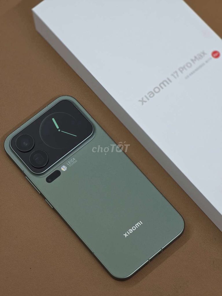 Xiaomi 17 Pro Max 5G 12GB/512GB Xanh. Mua bán Điện thoại tại Quận Thanh Khê Đà Nẵng được đăng bởi Tú MB hình 1