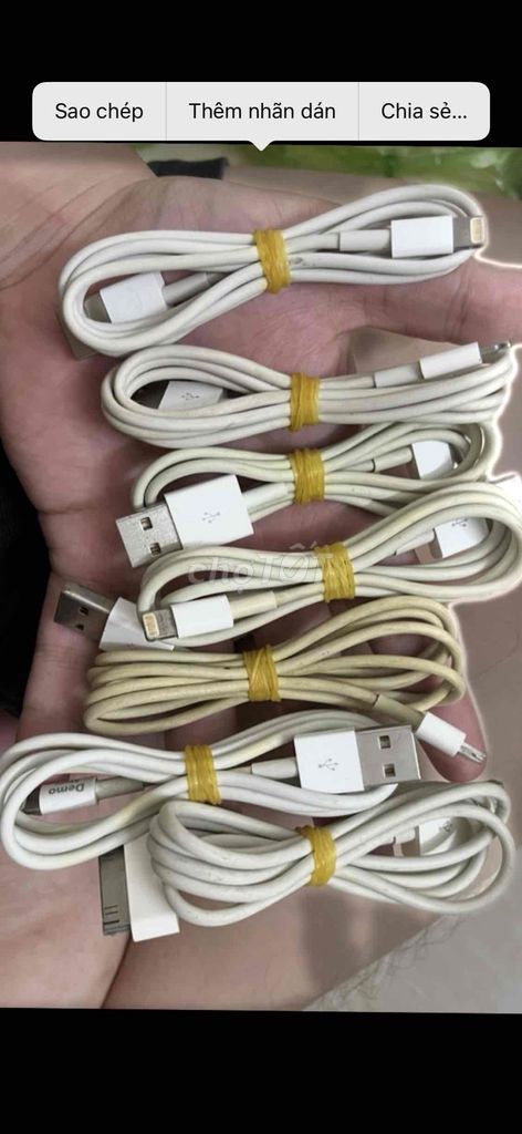 Dây sạc truyền dữ liệu lighting usb ipod ipad 1 2. Mua bán Phụ kiện (Màn hình, Chuột...) tại Quận Tân Phú Tp Hồ Chí Minh được đăng bởi Trương Hiệp hình 1