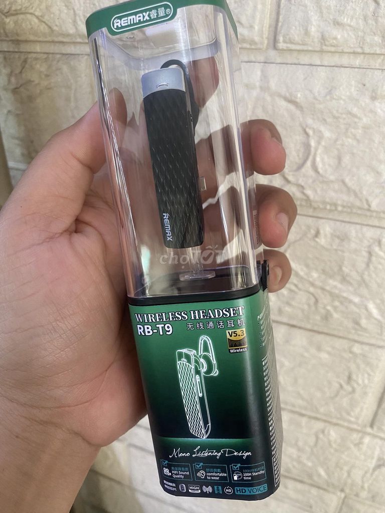 tai nghe Bluetooth T9 Remax  chính hãng new. Mua bán Tivi, Âm thanh tại Quận 1 Tp Hồ Chí Minh được đăng bởi anh hieu hieu hình 1