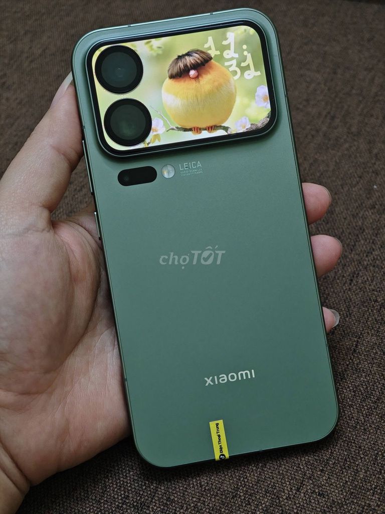 Xiaomi 17 Pro Max 12GB/512GB Xanh lá HyperOS. Mua bán Điện thoại tại Thành phố Thái Bình Thái Bình được đăng bởi Hội Đồ Điện Tử hình 1