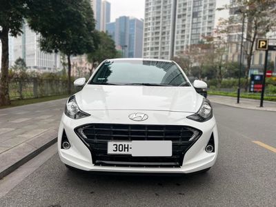 Hyundai i10 1.2 AT 2022 trắng, đi gần 2 vạn