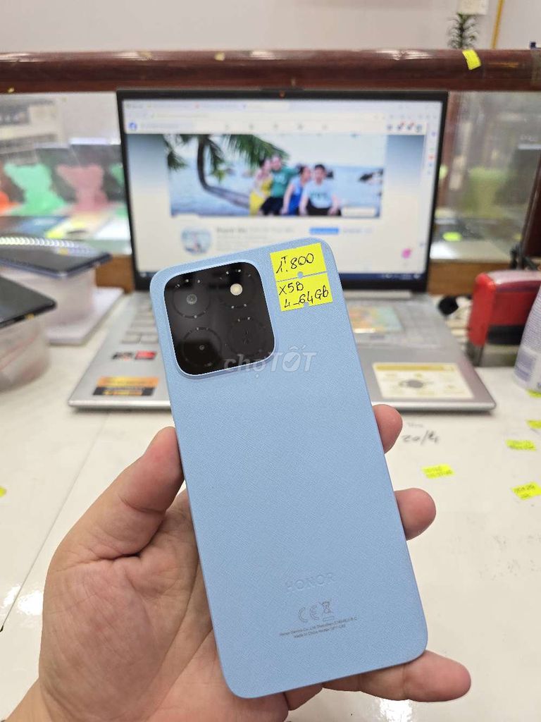 Honor X5B - 64GB - Xanh. Mua bán Điện thoại tại Thành phố Long Xuyên An Giang được đăng bởi Facebook Cầm Đồ Thúy Vân hình 1