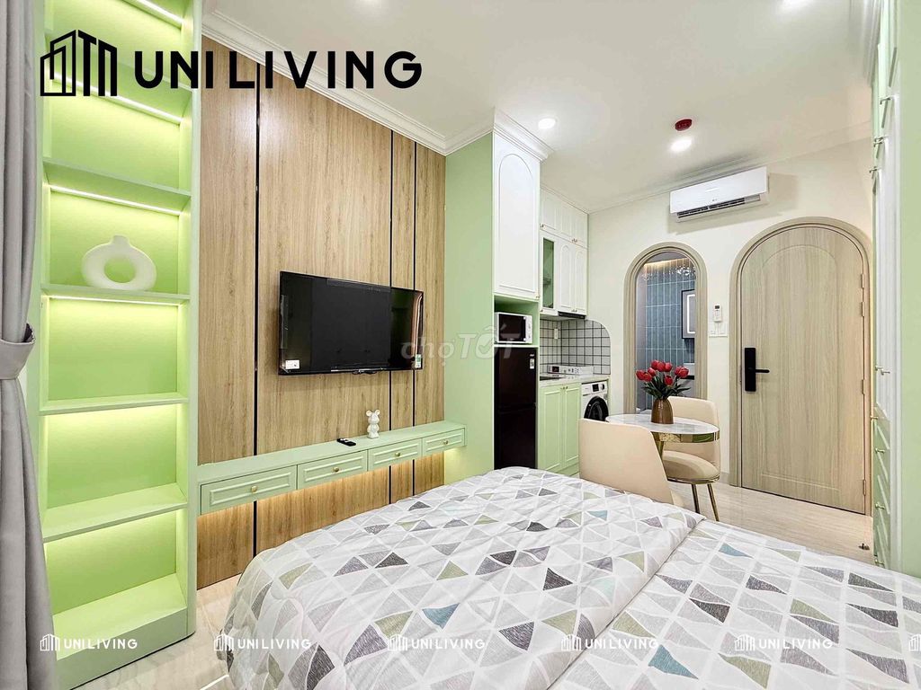 Studio Full Nội Thất Hoàng Sa Q3 – Gần UEH, ĐH Kiến Trúc, Kênh Nhiêu L