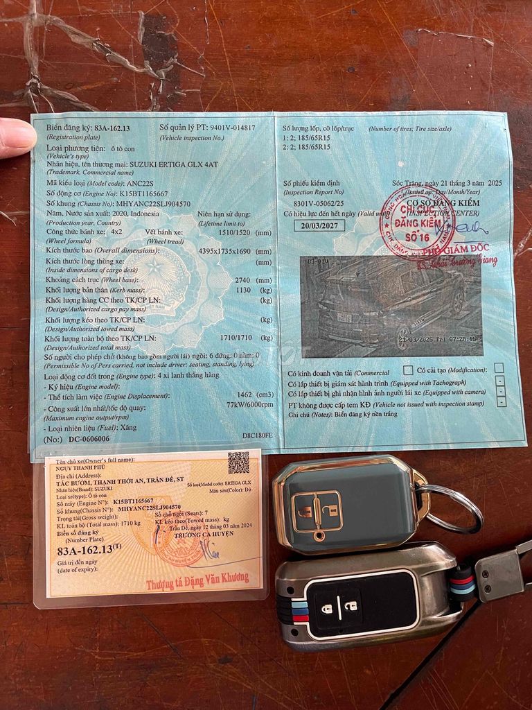 Suzuki Ertiga 2020 1.5L AT - 46000 km. Mua bán Ô tô tại Quận Ninh Kiều Cần Thơ được đăng bởi nguyen van tai hình 20