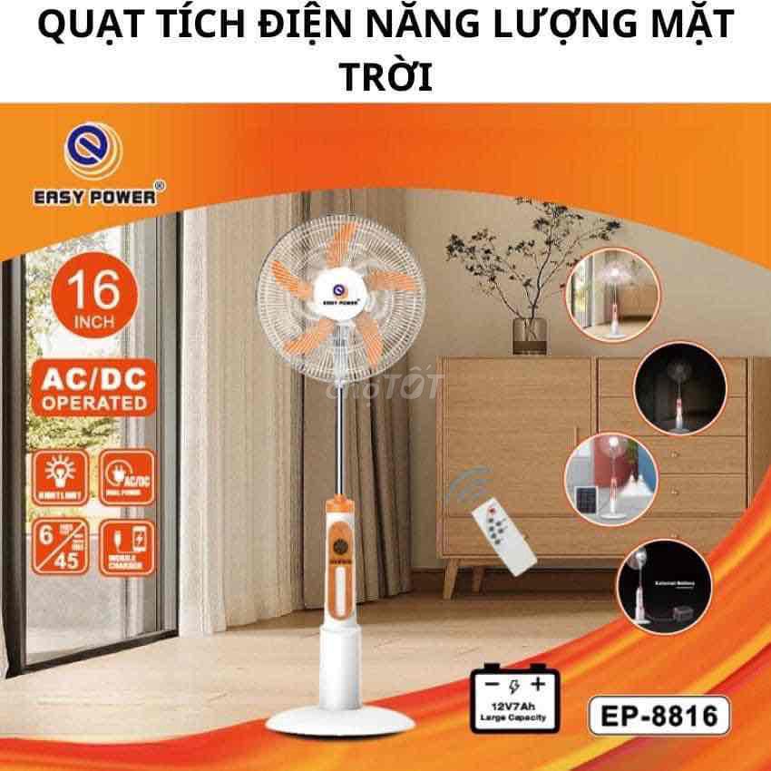 Quạt cây tích điện EASY POWER EP-8816