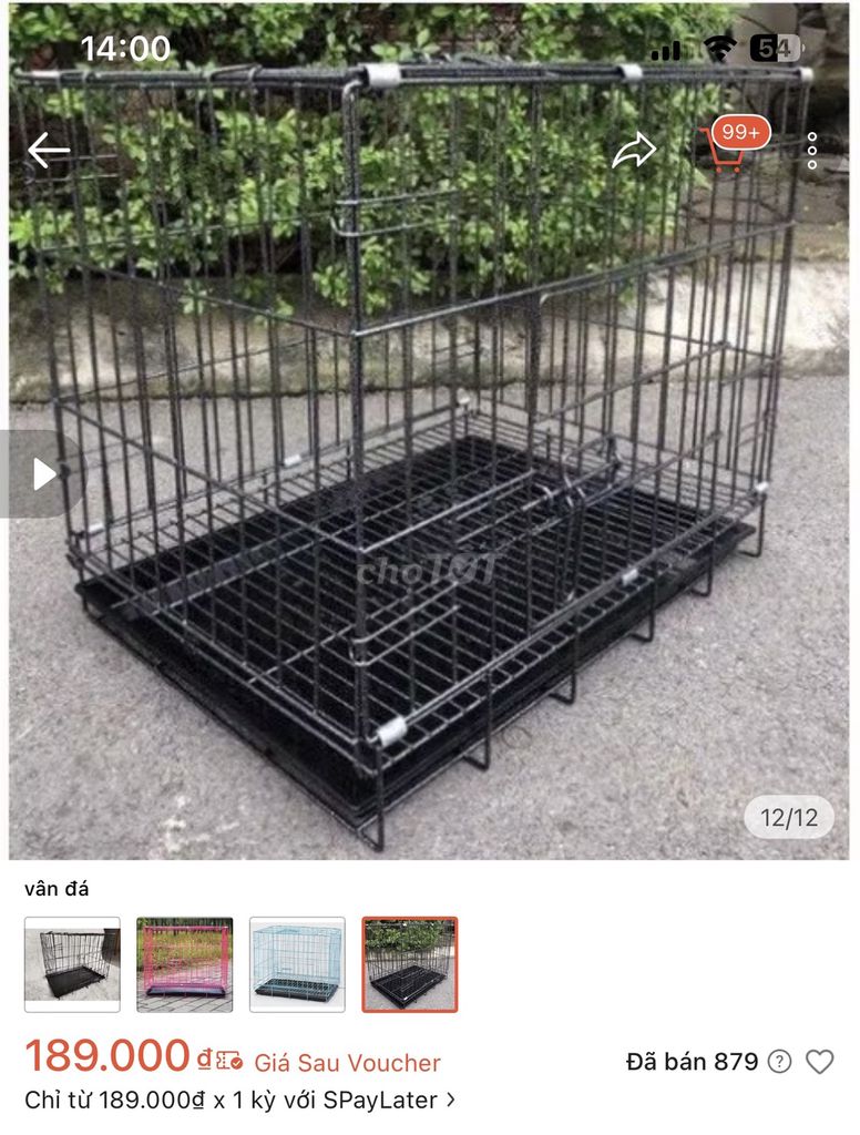 Lồng thú cưng Sắt Vân Đá. Mua bán Phụ kiện, Thức ăn, Dịch vụ tại Thành phố Cà Mau Cà Mau được đăng bởi Cam hình 1