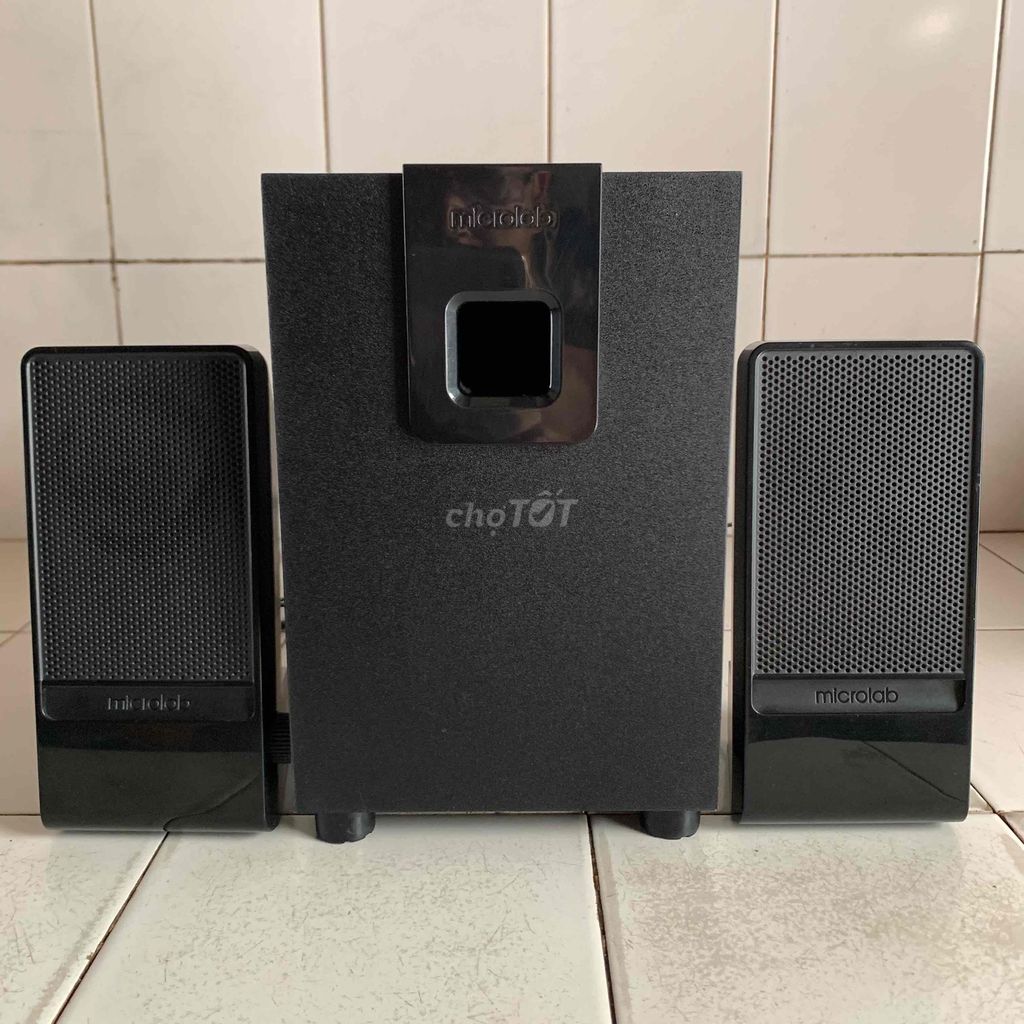 Bộ loa vi tính 2.1 Microlab model M-100. Mua bán Tivi, Âm thanh tại Quận Bình Thạnh Tp Hồ Chí Minh được đăng bởi Kiên BXMĐ hình 1