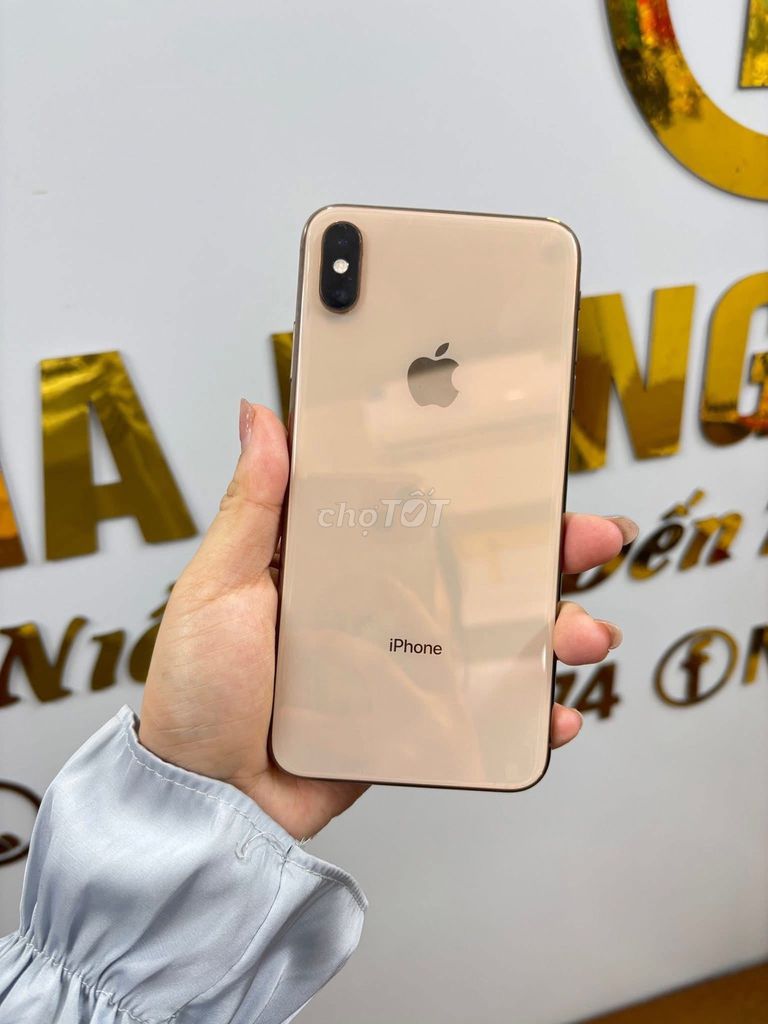 iPhone Xs Max 64GB Vàng Đã qua sử dụng. Mua bán Điện thoại tại Huyện Thọ Xuân Thanh Hóa được đăng bởi Hà duyên cường hình 1