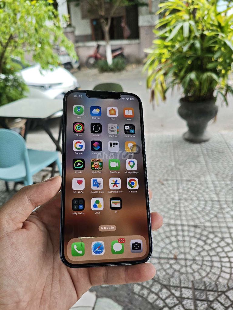 iPhone 12 Pro Max 256GB Xanh Quốc tế. Mua bán Điện thoại tại Quận Sơn Trà Đà Nẵng được đăng bởi Dương Văn Hoàng hình 1