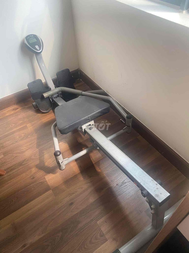 Máy tập thể dục Chèo thuyền Xám. Mua bán Đồ thể thao, Dã ngoại tại Quận Bắc Từ Liêm Hà Nội được đăng bởi Mxxx hình 1