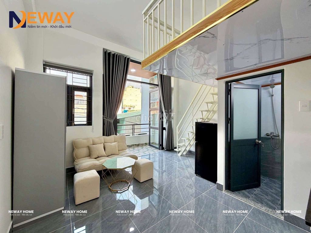 DUPLEX MỚI XÂY GẦN ĐH VĂN LANG_ĐẠI HỌC IUH_FULL NỘI THẤT