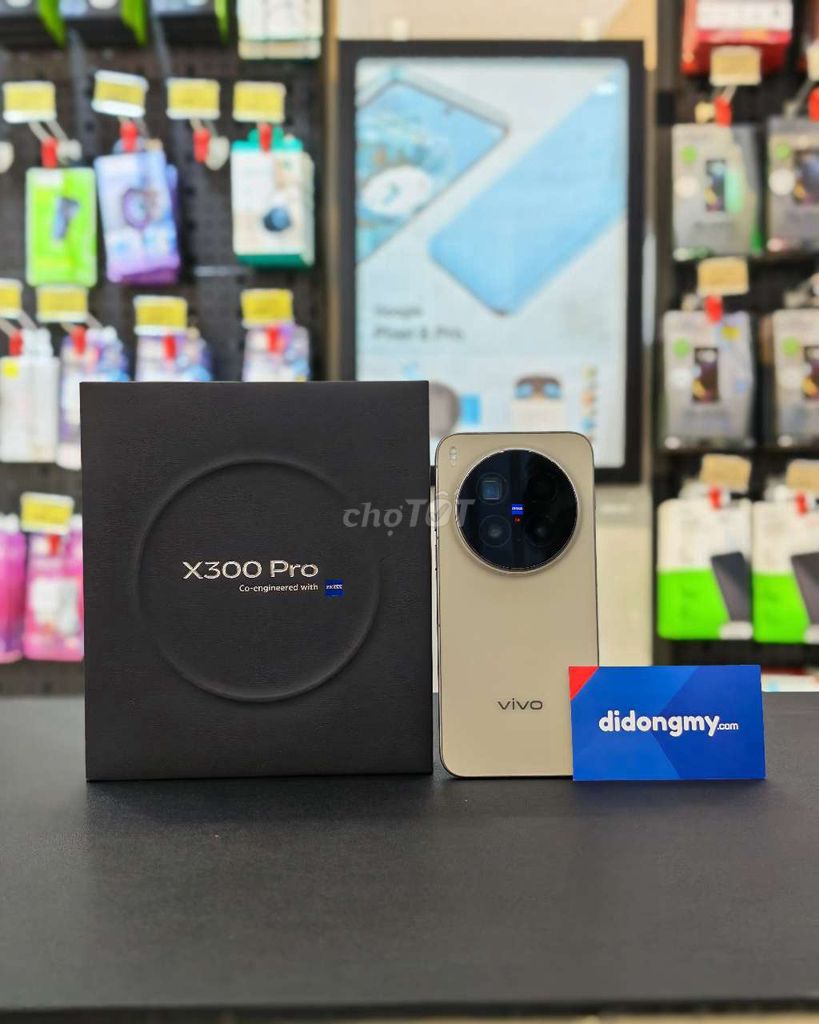 Vivo X300 Pro 16GB/512GB Vàng ✓Chính hãng ✓BH Dài. Mua bán Điện thoại tại Quận 10 Tp Hồ Chí Minh được đăng bởi Di Động Mỹ hình 1